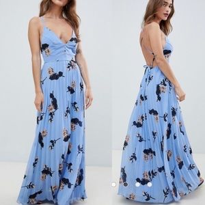 ASOS PETITE FLORAL MAXI DRESS
